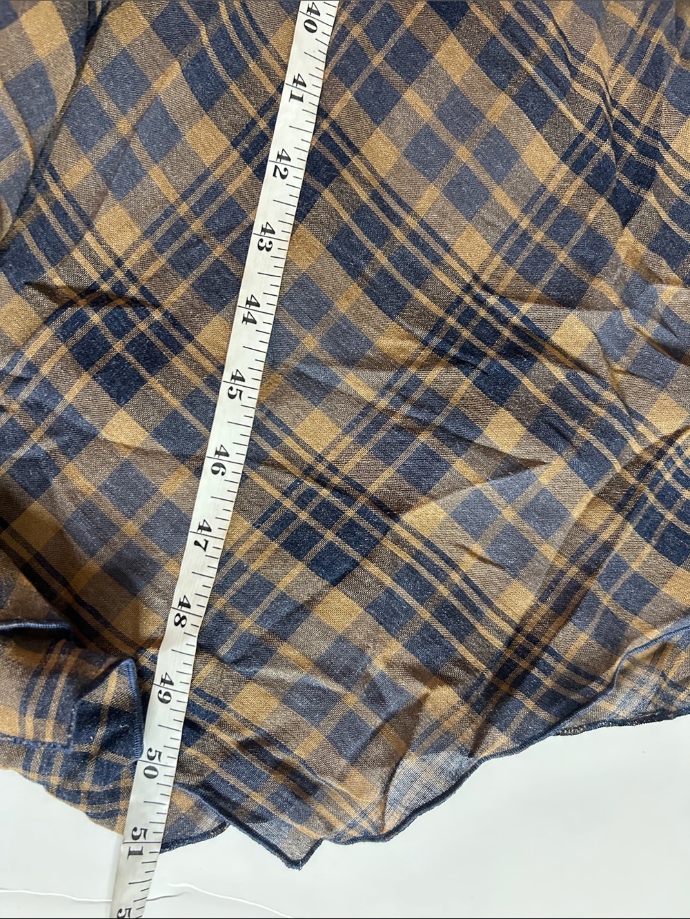 NWT (size 8) Mango CHECK ASYMMETRICAL DRESS - Picture 11 of 11